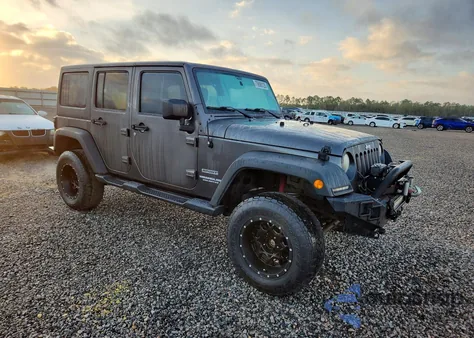 2016 Jeep Wrangler Unlimited Sport из США, поврежденный, VIN 1C4BJWDG7GL222446